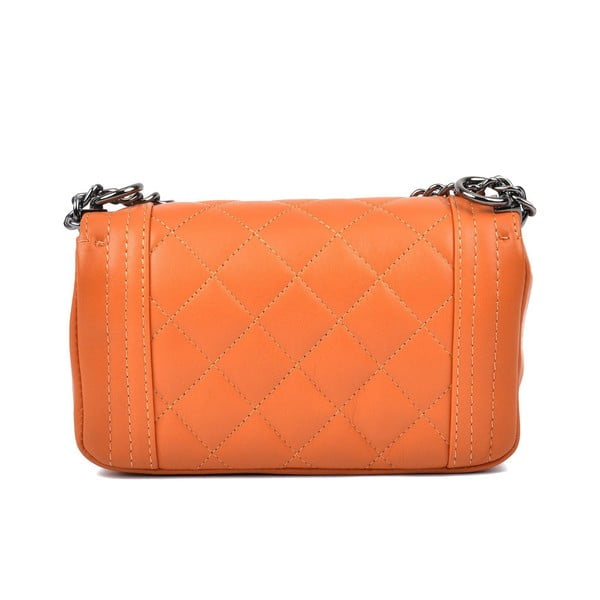 Koňakově hnědé kožené psaníčko Isabella Rhea Mari-image-1