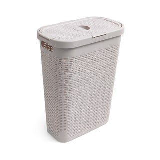 Béžový koš na prádlo Addis Calico, 40 l
