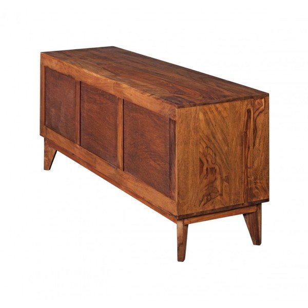 Komoda z masivního sheeshamového dřeva Skyport BELUR-image-1
