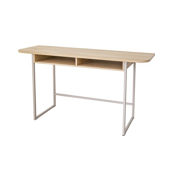 Konzolový stolek v dekoru dubu v přírodní barvě 40x140 cm Darlington – Actona-image-2