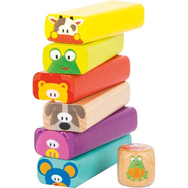 Hra z dřevěných kostek Legler Animals-image-1