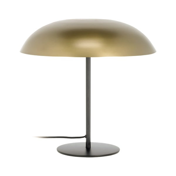Stolní lampa ve zlaté barvě s kovovým stínidlem (výška 34 cm) Carlisa – Kave Home