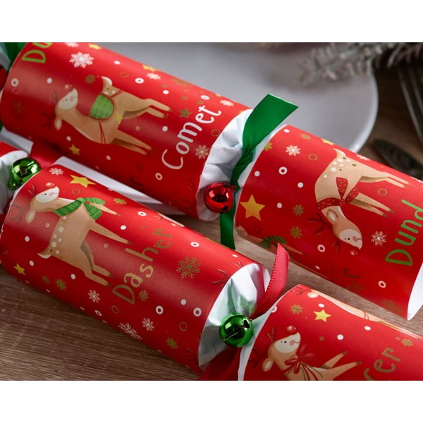 Vánoční crackery v sadě 6 ks Rudolph & Friends – Robin Reed-image-2