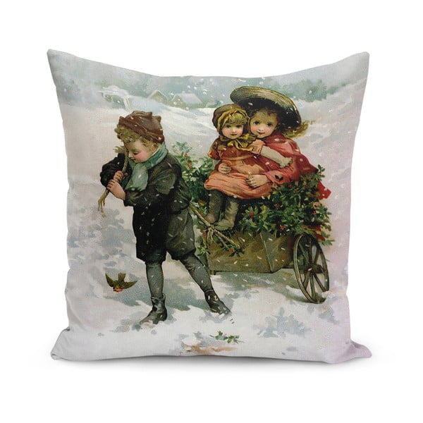 Povlak na polštář s vánočním motivem 43x43 cm – Mila Home