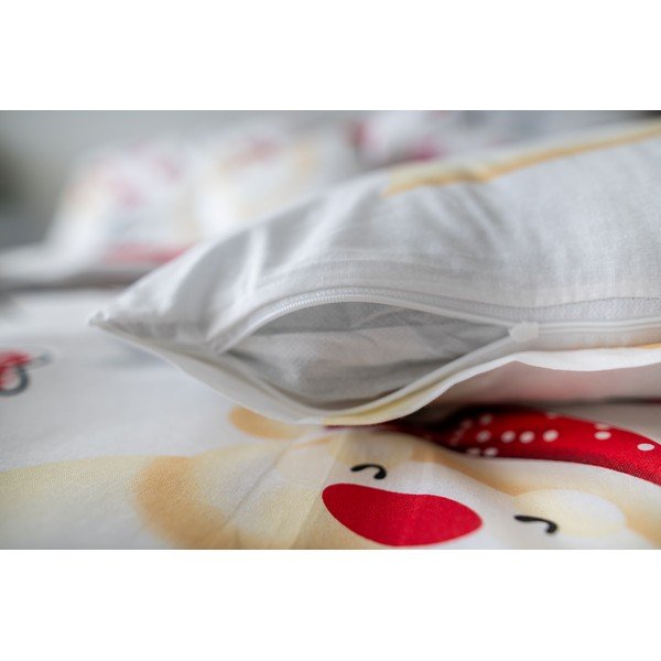 Vánoční bavlněné povlečení Cotton House Snowman, 140 x 200 cm-image-3