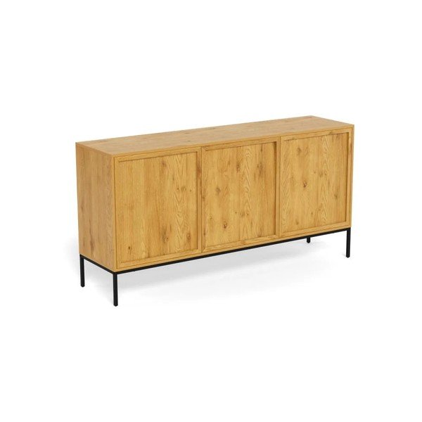Komoda v dekoru dubu v přírodní barvě 158x80x40 cm Palmdale – Actona