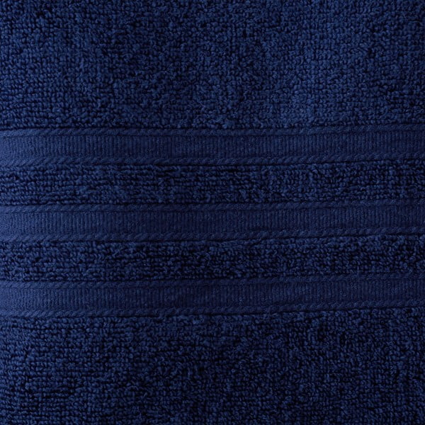 Tmavě modré froté bavlněné ručníky a osušky v sadě 6 ks Zero Twist – Catherine Lansfield-image-3