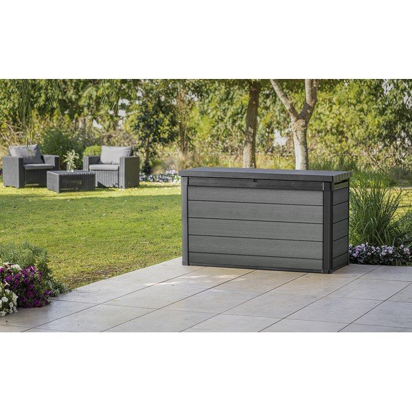 Šedý zahradní úložný box Cortina – Keter-image-1
