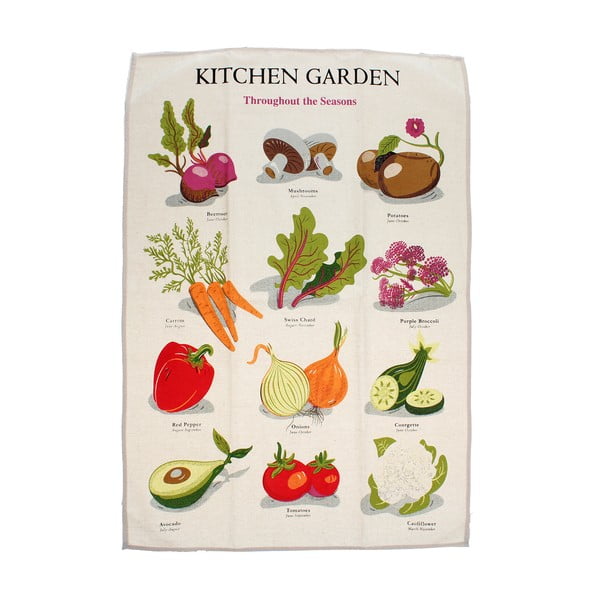 Bavlněná utěrka 50x70 cm Kitchen Garden – Rex London