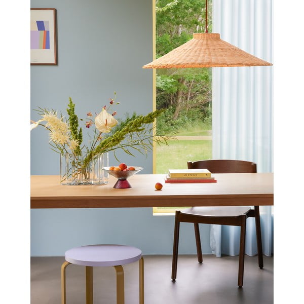 Jídelní stůl v dekoru dubu v přírodní barvě 100x200 cm Ground – Hübsch-image-3