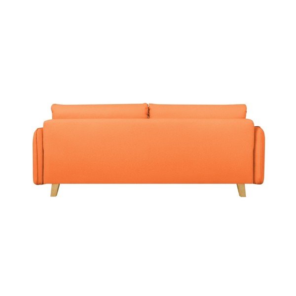 Oanžová trojmístná pohovka Kooko Home Bebop-image-4