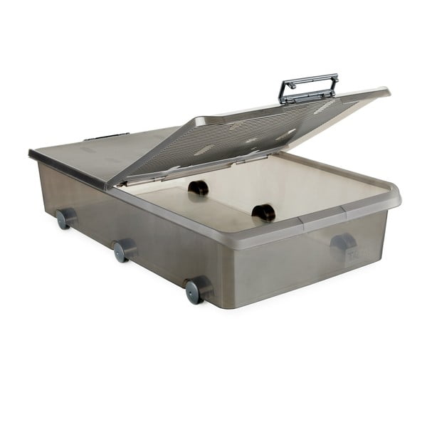 Šedý úložný box pod postel na kolečkách Ta-Tay Storage Box-image-2