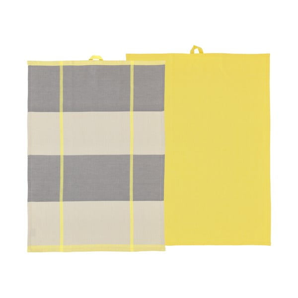 Bavlněné utěrky v sadě 2 ks 50x70 cm Blocks – Södahl
