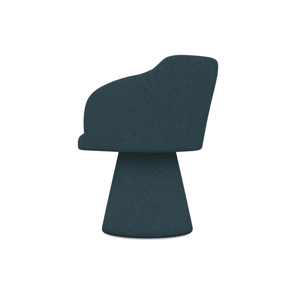 Čalouněné jídelní křeslo v petrolejové barvě Kanoa – Makamii-image-3