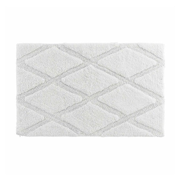 Bílá koupelnová předložka 50x80 cm Thais – douceur d'intérieur