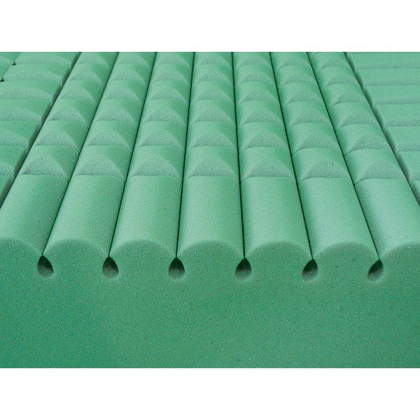 Tvrdá/středně tvrdá pružinová oboustranná matrace 80x200 cm Aloe bio-ex – Materasso-image-1