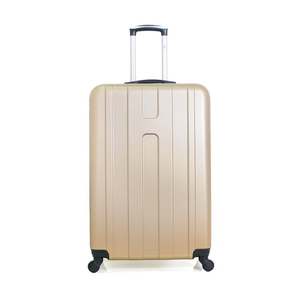 Cestovní kufr ve zlaté barvě na kolečkách Hero Ioulia, 37 l