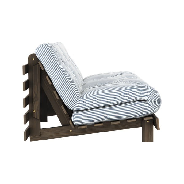 Bílá/světle modrá rozkládací pohovka 160 cm Roots – Karup Design-image-3