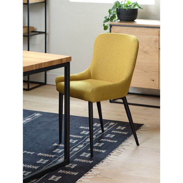 Jídelní stůl s deskou v dubovém dekoru v přírodní barvě 90x180 cm Rivoli – Unique Furniture-image-1