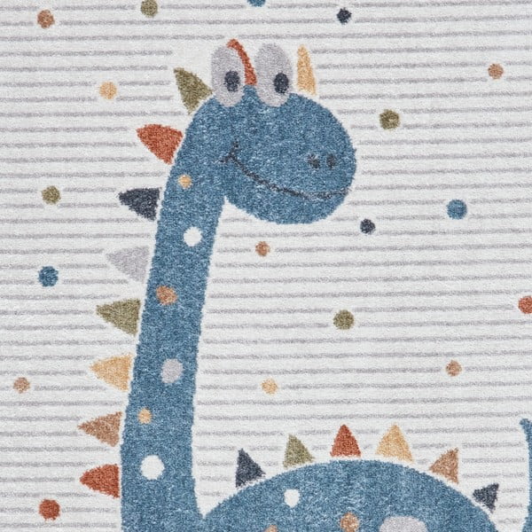 Modro-světle šedý dětský koberec 120x170 cm Vida Kids Dinosaur – Think Rugs-image-2