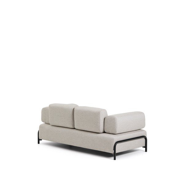 Šedobéžová modulární pohovka 200 cm Compo – Kave Home-image-4