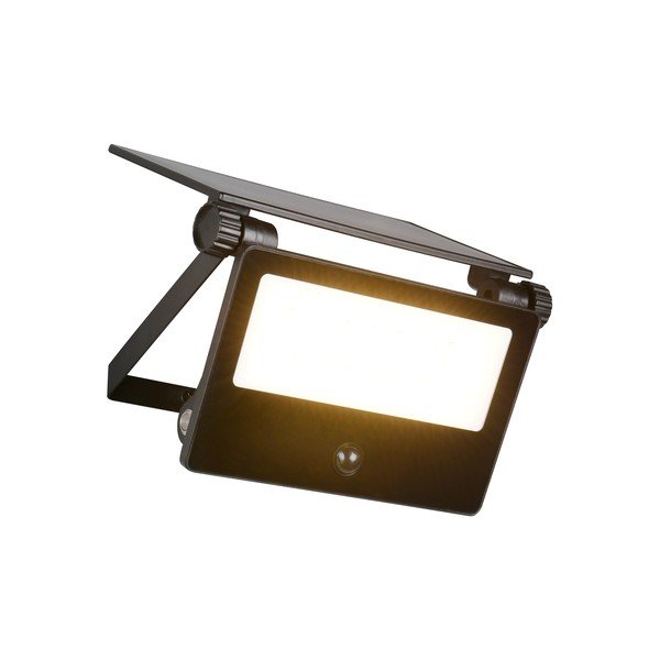LED nástěnné solární venkovní svítidlo se senzorem pohybu (výška 17,5 cm) Moura – Reality-image-3