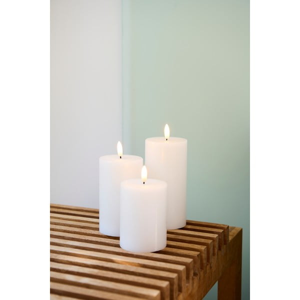 LED svíčky v sadě 3 ks (výška 15 cm) Sille Rechargeable – Sirius-image-4