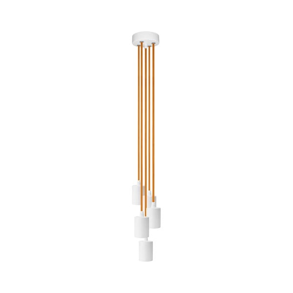 Pětice závěsných kabelů Cero, oranžový/bílý