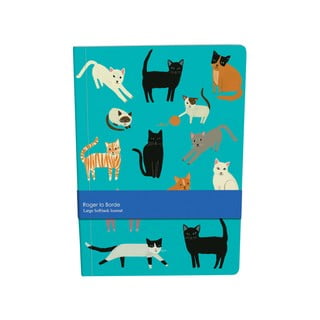 Zápisník 128 str. formát A4 Pretty Paws – Roger la Borde