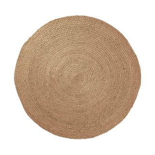 Přírodní jutový koberec Kave Home Dip, ⌀ 100 cm