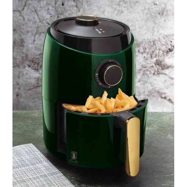 Zelená horkovzdušná fritéza Emerald Collection – BerlingerHaus-image-1