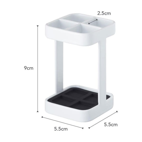 Bílý stojánek na kartáčky YAMAZAKI Tower Slim-image-3