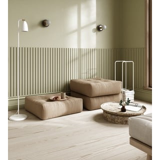 Sedací puf Karup Design More Petrol Blue