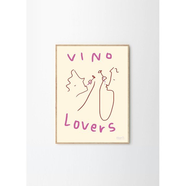 Plakát 50x70 cm Vino Lovers – Ruby Hughes – The Poster Club-image-4