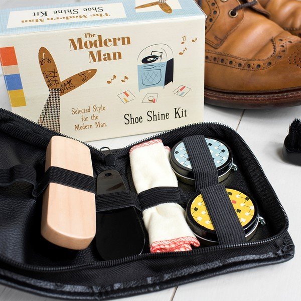 Set na čištění bot Modern Man – Rex London-image-1
