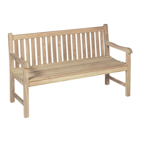 Zahradní trojmístná lavice z teakového dřeva Garden Pleasure Solo-image-1