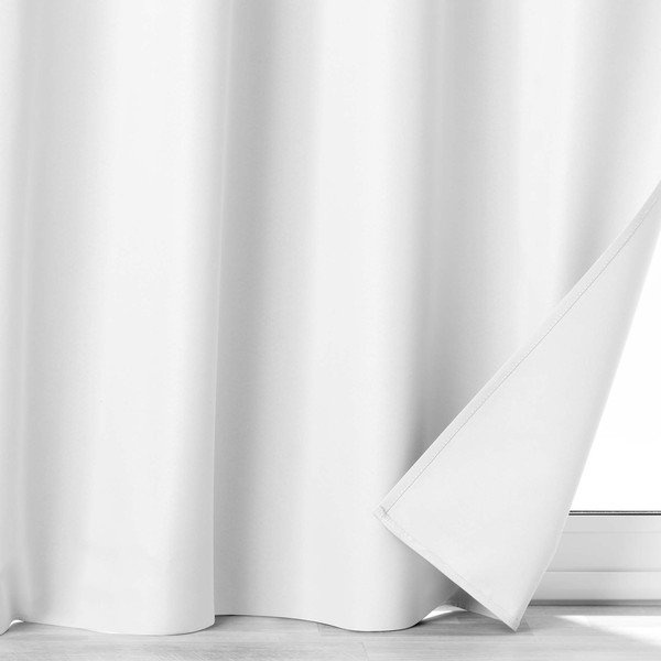 Světle šedý zatemňovací závěs z mikrovlákna 140x260 cm Obscure – douceur d'intérieur-image-3