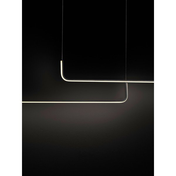 Matně černé hliníkové LED stmívatelné závěsné svítidlo Strita – Nova Luce-image-4