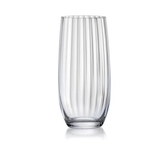 Sada 6 sklenic Crystalex Waterfall, 350 ml