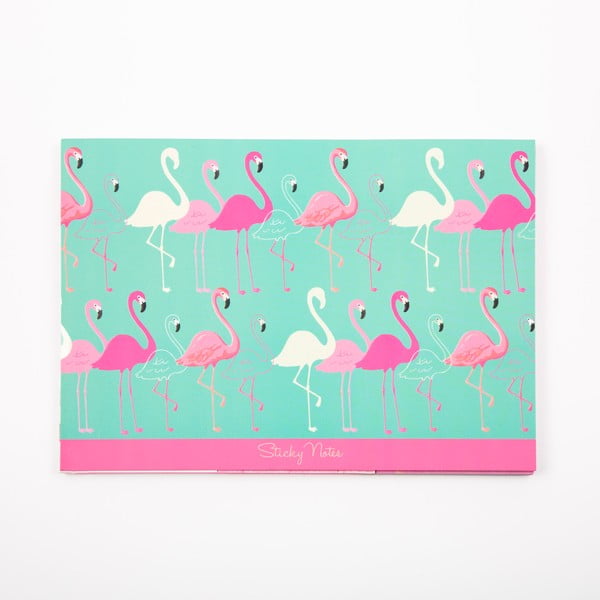 Sada lepíků GO Stationery Flamingo