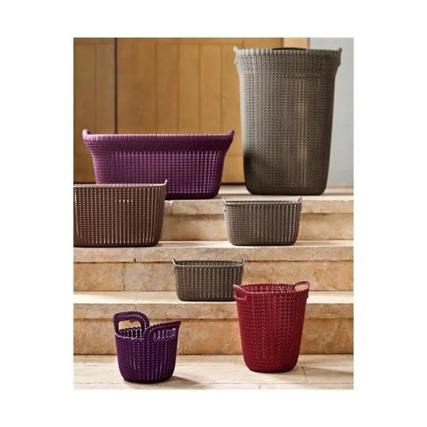 Plastový koš na prádlo 57 l Knit – Curver-image-1