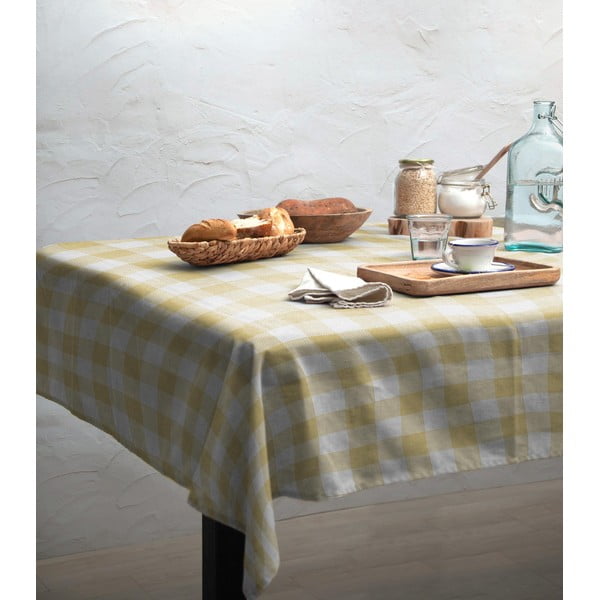 Ubrus Really Nice Things Beige Vichy, 140 x 200 cm-image-1