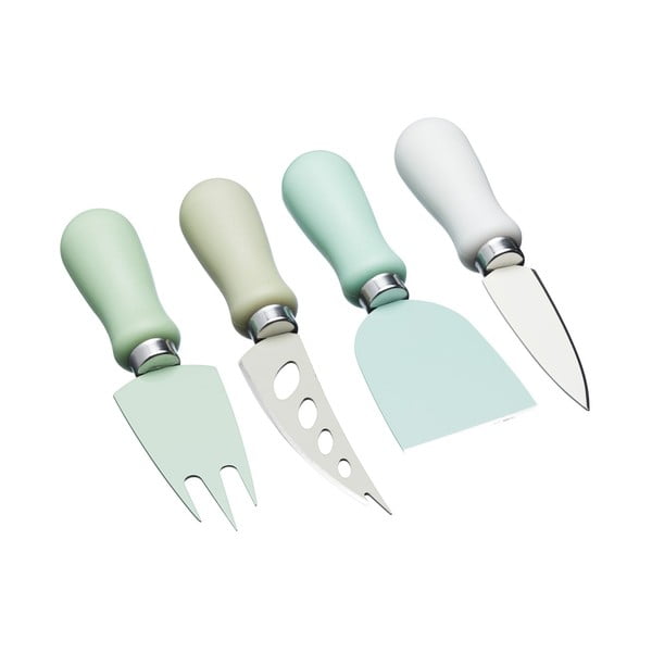 Sada 4 servírovacích nožů na sýry Kitchen Craft Colourworks