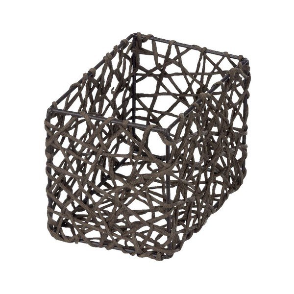 Hnědý koupelnový košík Wenko Curly-image-2