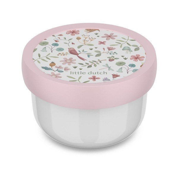 Bílý/růžový plastový dětský svačinový box Fairy Wonders – Mepal