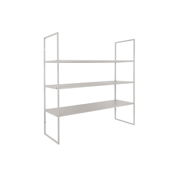 Šedý kovový nástěnný regál PT LIVING Level, 60 x 60 cm-image-3