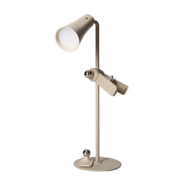 Béžová LED stolní lampa (výška 47,5 cm) 4in1 – Brandani