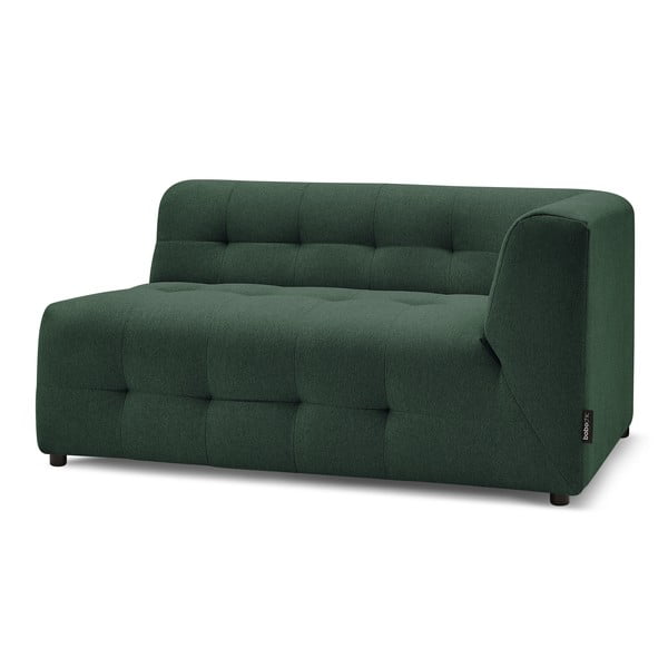 Tmavě zelený modul pohovky (pravý roh) Kleber - Bobochic Paris-image-3