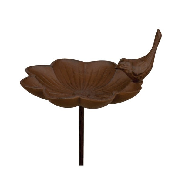 Litinové pítko pro ptáčky se zápichem Esschert Design, výška 91 cm-image-1