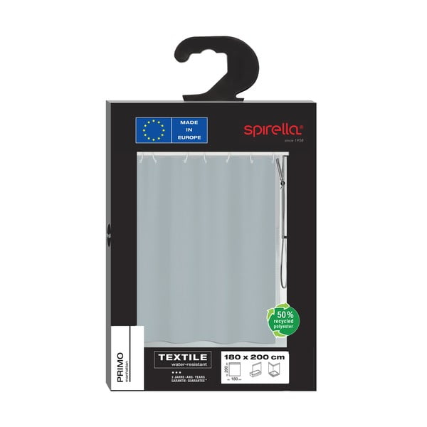 Sprchový závěs 180x200 cm Primo – Spirella-image-3